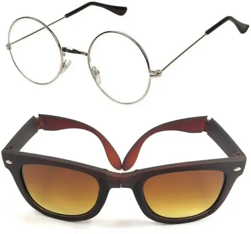 Unisex Metal Sunglasses Combo of 2