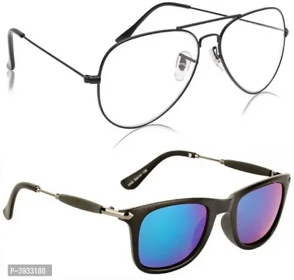 Unisex Metal Sunglasses Combo of 2