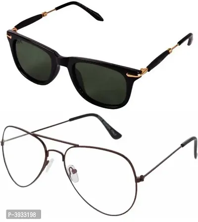 Unisex Metal Sunglasses Combo of 2