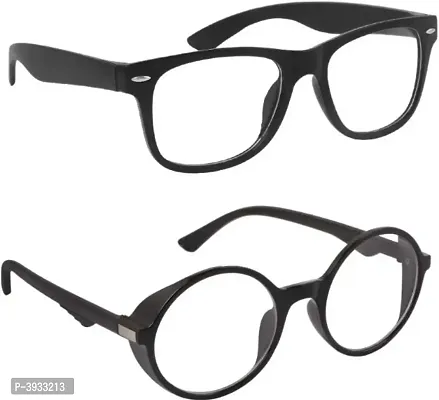 Unisex TR 90 Plastic Sunglasses Combo of 2