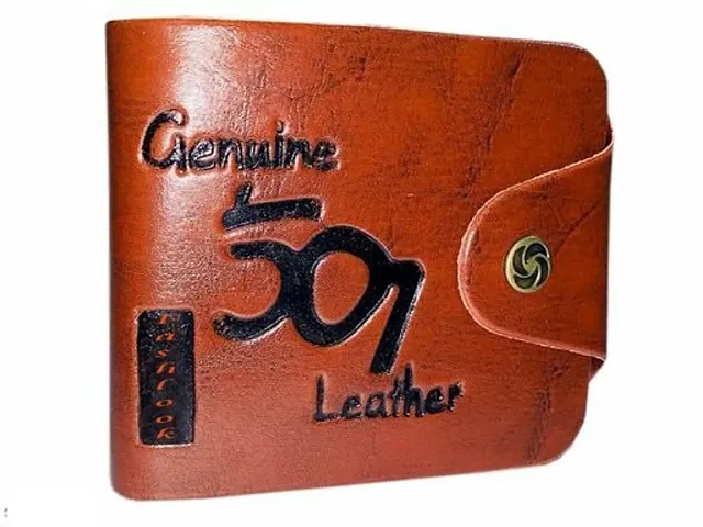 Amazing Two Fold  Artificial Leather Wallets For Men
