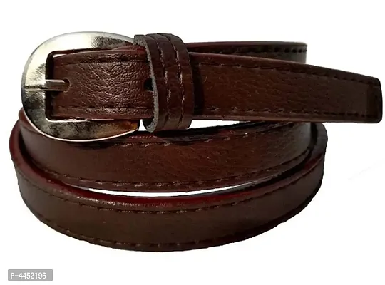 Stylish Synthetic Leather Belt for Women-thumb0
