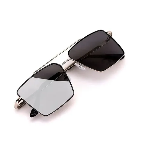 Stylish Metal Square Sunglasses
