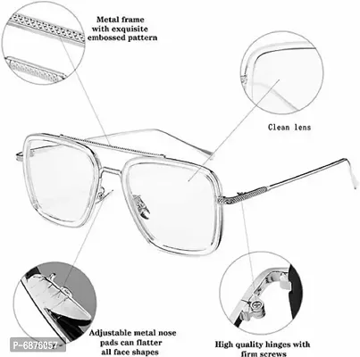 Unisex Metal Sunglasses-thumb0