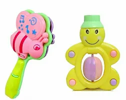 4 Pcs Rattle toys set  (Multicolor)-thumb2