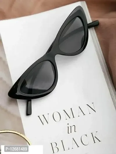 Sunglasses,Black  Cat Eye  Sunglasses For Unisex-thumb0