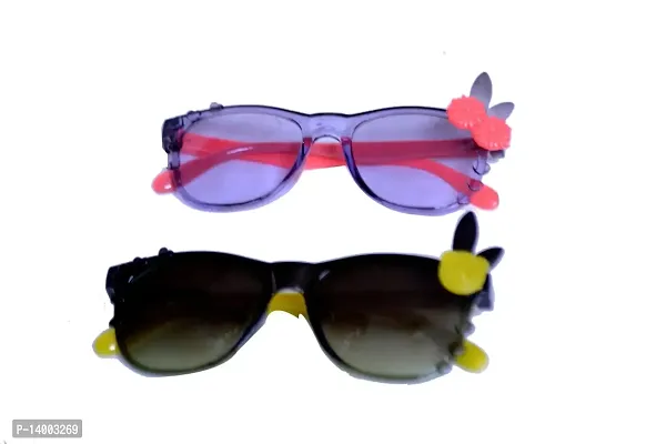 Kids Sunglasses, Boys  Girls U V Protected Sunglasses Combo Pack of 2