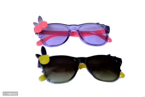 Kids Sunglasses, Boys  Girls U V Protected Sunglasses Combo Pack of 2-thumb2