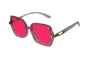 Retro style oval shape u v protected sunglasses for girls  women-thumb2