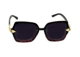 Retro style oval shape u v protected sunglasses for girls  women-thumb1