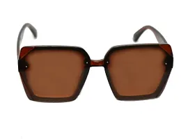 Retro style oval shape u v protected sunglasses for girls  women-thumb1