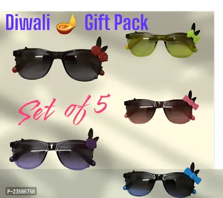 Kids Sunglasses, Pack of 5 Kids Sunglasses Sports ,Cycling ,Running u v protected Sunglasses For Boys  Girls