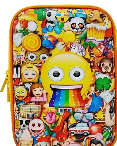 Multipurpose Cartoon Printed Kids Pencil Poches/Bag