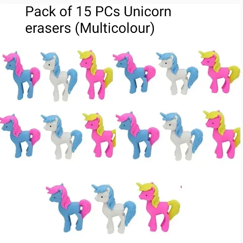 Unicorn Eraser (Pack of 15 Erasers)