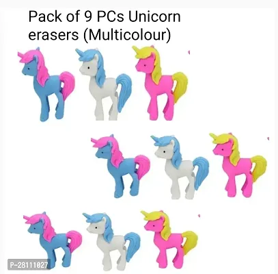 Unicorn Eraser (Pack of 9 Erasers)-thumb0