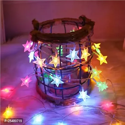 Aerico Fairy String Star Light For Diwali Christmas New Years Decoration 16 Star