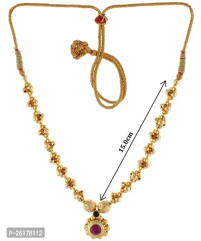 KALAPURI? Traditional Handmade Jewellery Javmani Triveni Haar Necklace for Women and Girls-thumb4