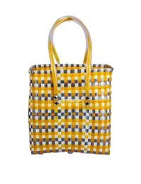 KALAPURI Essentials Handbag for Women, Geometric Tote Hand Bags, Shoulder Shopping Handbags for Women, Stylish Ladies Purse-thumb1