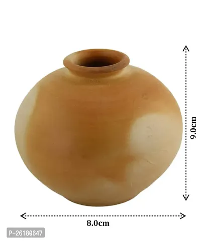 KALAPURI? Natural Colored Made of Teracotta Clay Handicrafts ShowPiece Terracotta Vase-thumb3