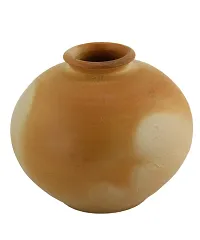 KALAPURI? Natural Colored Made of Teracotta Clay Handicrafts ShowPiece Terracotta Vase-thumb1