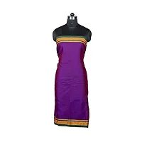 KALAPURIreg; Guledgudda Khun Fabric with Green Border for making Blouse/Kurtis/Patiala/with Contrast Border for Women-thumb2