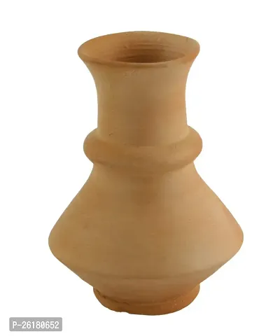 KALAPURI? Natural Colored Made of Teracotta Clay Handicrafts Gifts Wall Corners Pot-thumb2