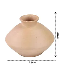 KALAPURI? Natural Colored Made of Teracotta Clay Handicrafts ShowPiece Terracotta Vase-thumb2