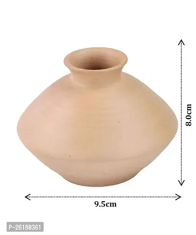 KALAPURI? Natural Colored Made of Teracotta Clay Handicrafts ShowPiece Terracotta Vase-thumb3