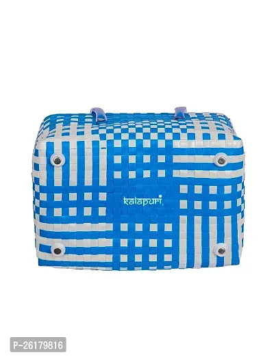 KALAPURI Reusable Multipurpose Basket| Beach Bag Shopping Bag |Grocery Basket | Hand Bag | Storage Basket |Hand Woven Bag | Lunch Bag | Wire Basket-thumb4