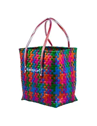 KALAPURI Essentials Handbag for Women, Geometric Tote Hand Bags, Shoulder Shopping Handbags for Women, Stylish Ladies Purse-thumb1