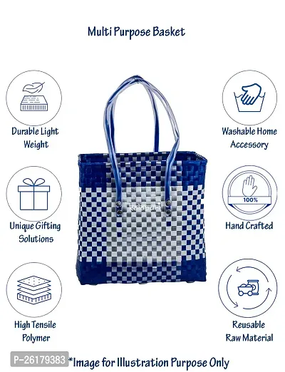 KALAPURI Essentials Handbag for Women, Geometric Tote Hand Bags, Shoulder Shopping Handbags for Women, Stylish Ladies Purse-thumb5