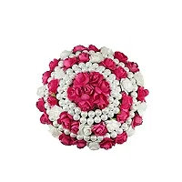 KALAPURIreg; Elegant Weaved Floral Hair Gajra, Bun Maker, Hair Brooch,Juda Pin for Girls  Women|Bridal Hair-thumb1