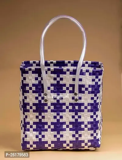 KALAPURI Essentials Handbag for Women, Geometric Tote Hand Bags, Shoulder Shopping Handbags for Women, Stylish Ladies Purse-thumb2