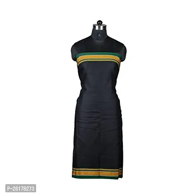 KALAPURIreg; Guledgudda Khun Fabric with Green Border for making Blouse/Kurtis/Patiala/with Contrast Border for Women-thumb3