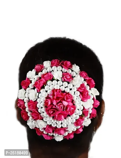 KALAPURI? Elegant Weaved Floral Hair Gajra, Bun Maker, Hair Brooch,Juda Pin for Girls  Women|Bridal Hair