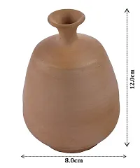 KALAPURI? Natural Colored Made of Teracotta Clay Handicrafts ShowPiece Terracotta Vase-thumb1