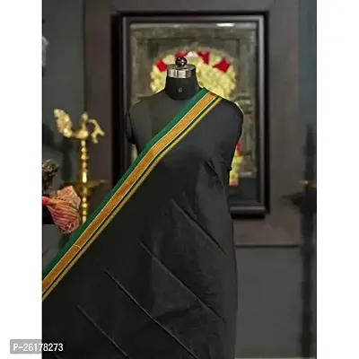 KALAPURIreg; Guledgudda Khun Fabric with Green Border for making Blouse/Kurtis/Patiala/with Contrast Border for Women-thumb2