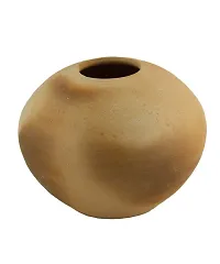 KALAPURI? Natural Colored Made of Teracotta Clay Handicrafts ShowPiece Terracotta Vase-thumb1