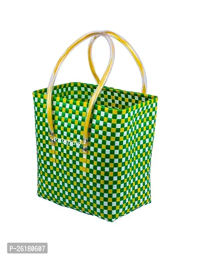 KALAPURI Essentials Handbag for Women, Geometric Tote Hand Bags, Shoulder Shopping Handbags for Women, Stylish Ladies Purse-thumb4