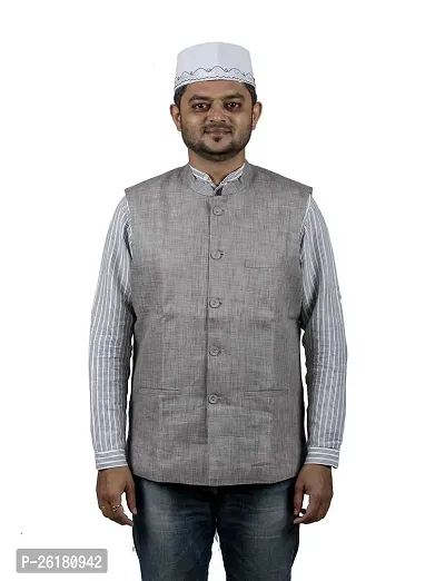 KALAPURI Traditional Handstitched Ready to Wear Typical White Baniya Topi with Hand Embroidery for Groom or Dulha or Navardev Wedding/Marriage 1102-2-thumb5