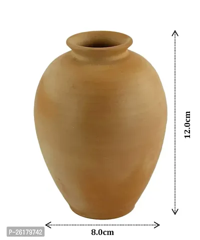 KALAPURI? Natural Colored Made of Teracotta Clay Handicrafts Gifts Wall Corners Pot-thumb3