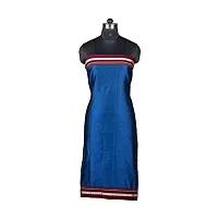 KALAPURI? Guledgudda Khun Fabric with Maroon Border for making Blouse/Kurtis/Patiala/with Contrast Border for Women-thumb2