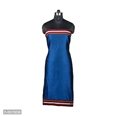 KALAPURI? Guledgudda Khun Fabric with Maroon Border for making Blouse/Kurtis/Patiala/with Contrast Border for Women-thumb3