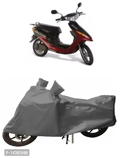 Buy SHIVRAT Water Resistant Scooty Bike Cover Compatible with Indus Yo  Electron Dustproof Two Wheeler Body Cover (Grey) Online In India At  Discounted Prices