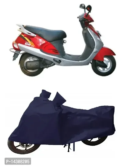 Buy Shivrat Water Resistant Scooty Bike Cover Compatible With Kinetic Nova Dustproof Two Wheeler Body Cover navy Blue Online In India At Discounted Prices