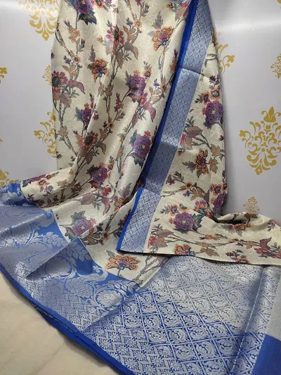 Stylish Fancy Designer Kosa Silk Saree With Blouse Piece For Women