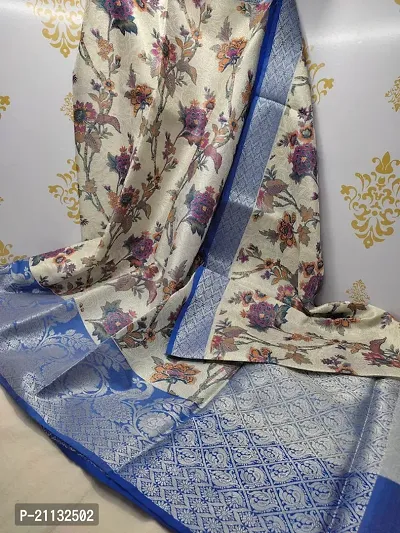 Stylish Fancy Designer Kosa Silk Saree With Blouse Piece For Women-thumb2