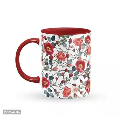 Classic Ceramic Printed Coffee Mug