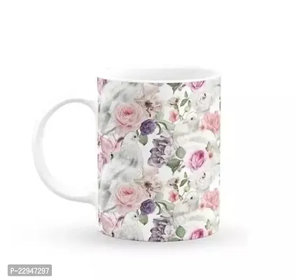 Classic Ceramic Printed Coffee Mug-thumb0