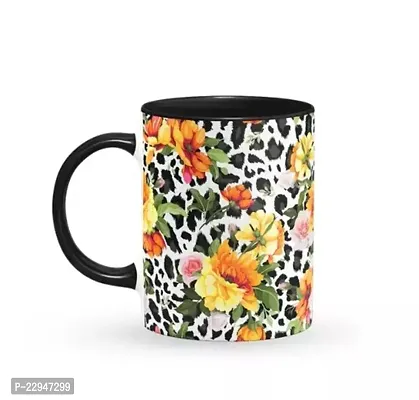 Classic Ceramic Printed Coffee Mug